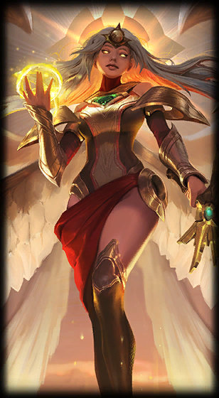 Transcended Kayle loading screen art