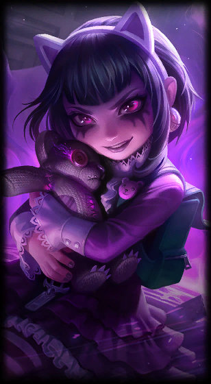 Goth Annie loading screen art