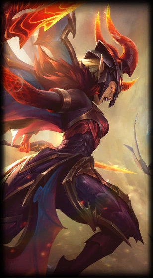 Dragonslayer Kayle loading screen art