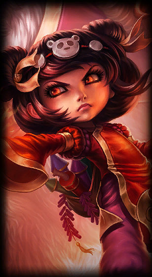 Panda Annie loading screen art