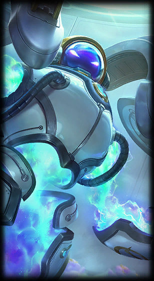 Astronaut Xerath loading screen art