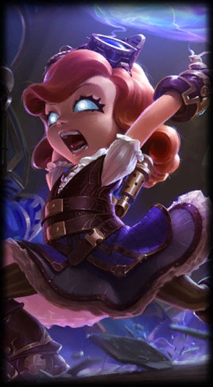 Hextech Annie loading screen art