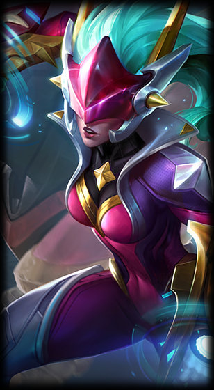 Super Galaxy Shyvana loading screen art