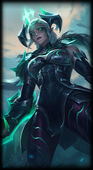Ruined Shyvana loading screen art