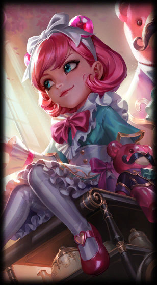 Cafe Cuties Annie loading screen art