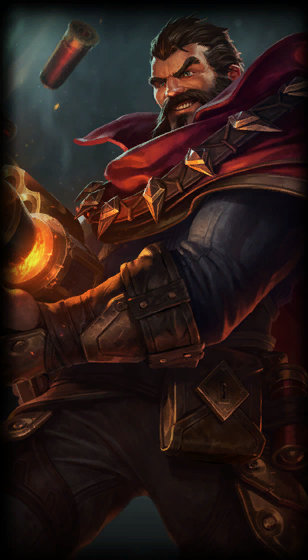 Graves splash art