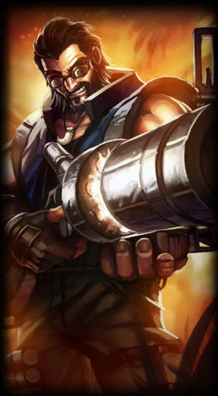 Hired Gun Graves loading screen art
