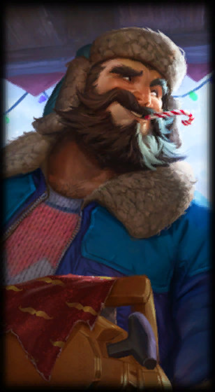 Snow Day Graves loading screen art