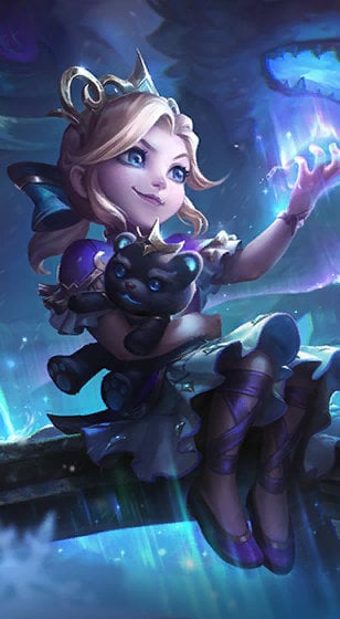 Winterblessed Annie loading screen art