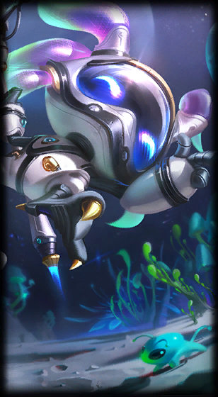 Astronaut Fizz loading screen art