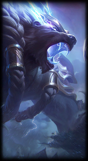 Thunder Lord Volibear loading screen art