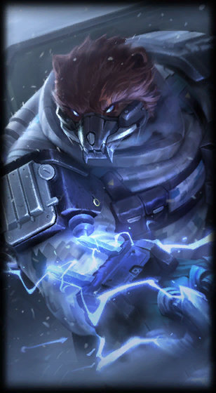 Northern Storm Volibear loading screen art