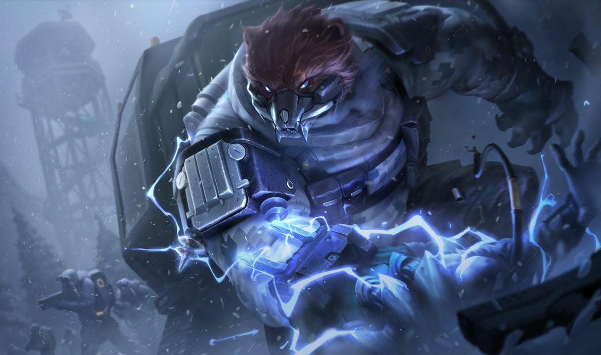 Northern Storm Volibear splash art