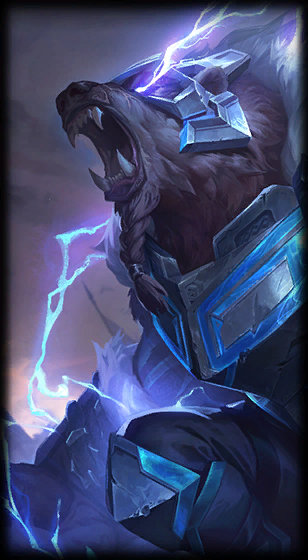 Runeguard Volibear loading screen art