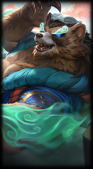 Spirit Blossom Springs Volibear splash art