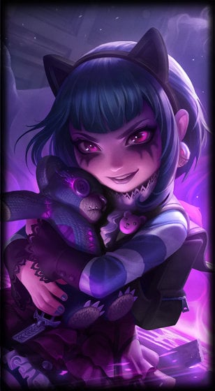 Goth Annie Modern loading screen art