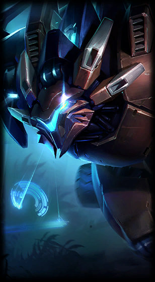 Mecha Rengar loading screen art