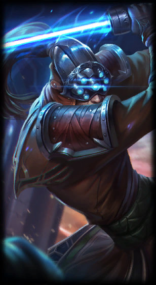 Chosen Master Yi loading screen art