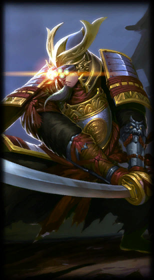 Samurai Yi (Master Yi) loading screen art