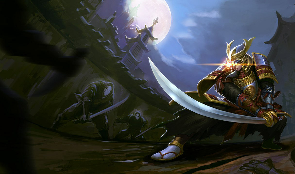 Samurai Yi (Master Yi) splash art