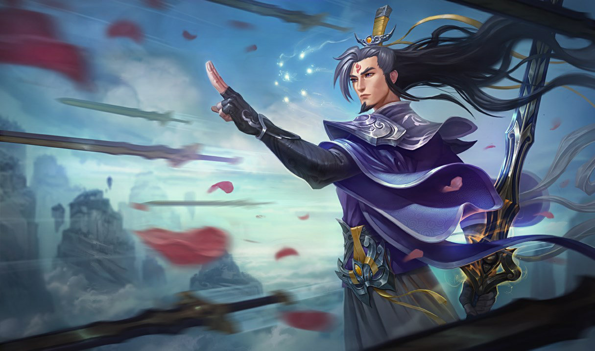 Eternal Sword Yi (Master Yi) splash art