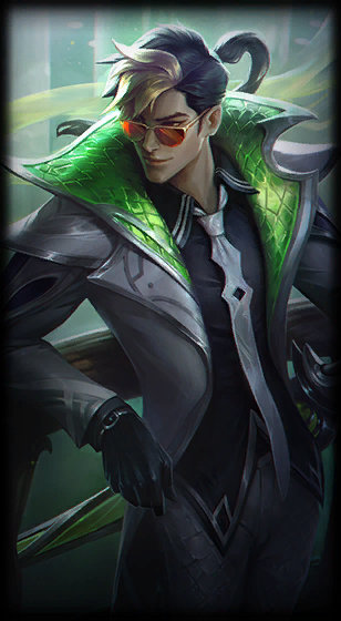 Debonair Master Yi loading screen art
