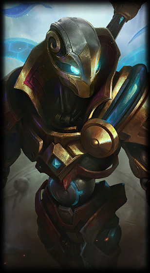 Full Machine Viktor loading screen art