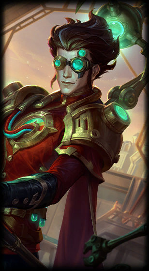 Prototype Viktor loading screen art
