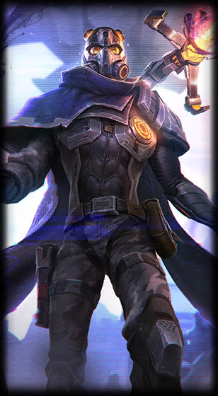 PsyOps Viktor loading screen art