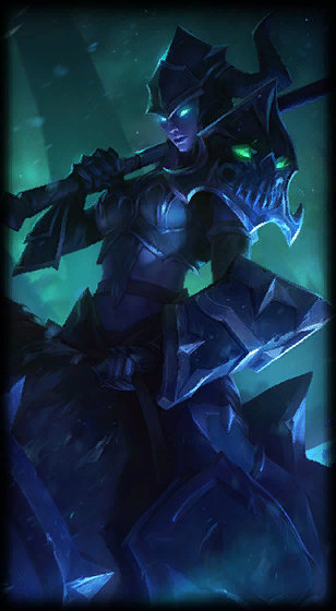 Darkrider Sejuani loading screen art