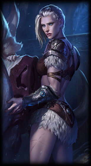 Traditional Sejuani loading screen art