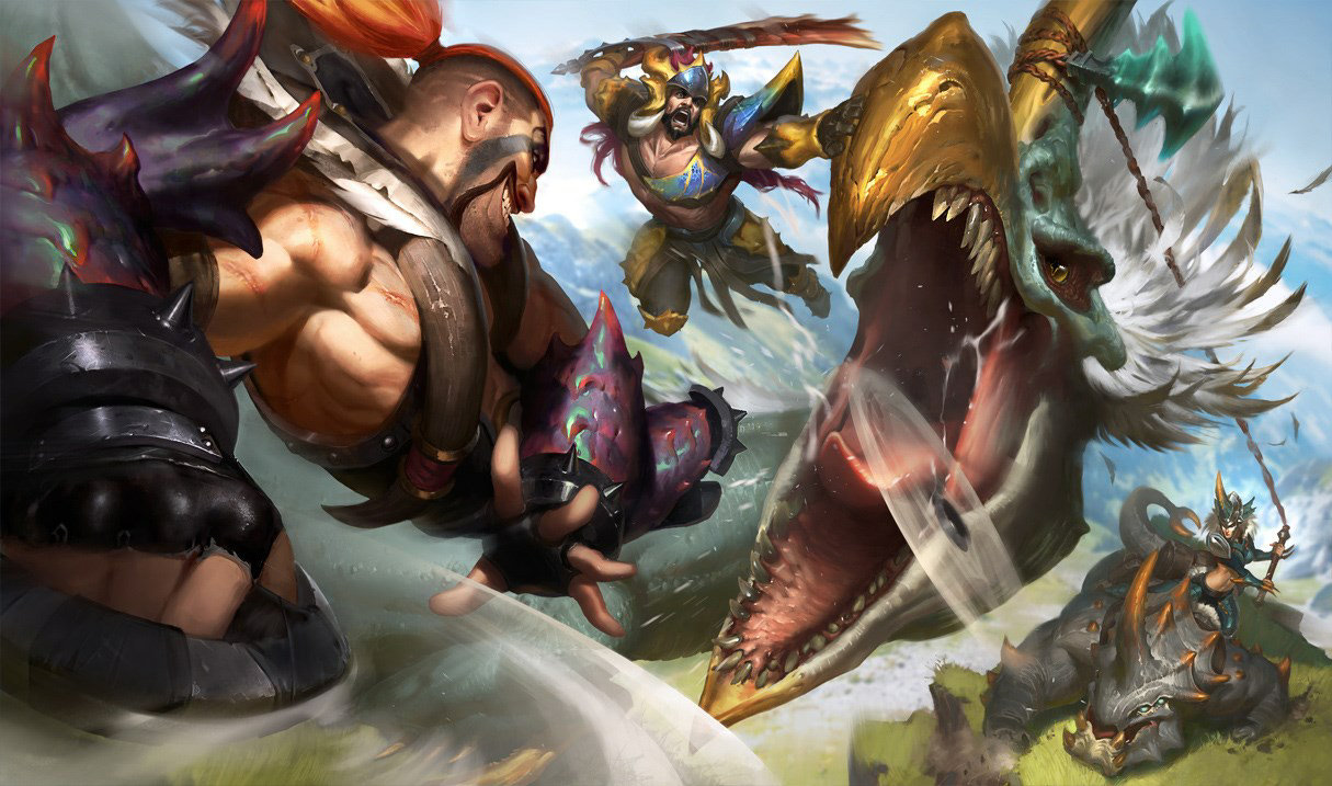 Beast Hunter Sejuani splash art
