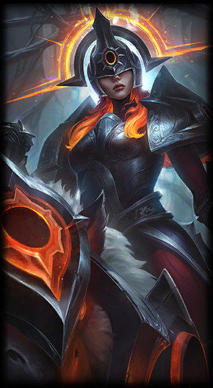 Solar Eclipse Sejuani loading screen art
