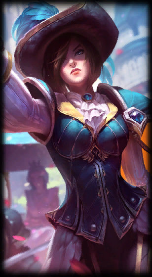 Royal Guard Fiora loading screen art