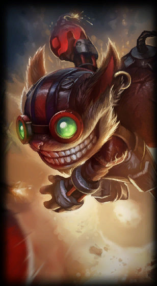 Ziggs splash art