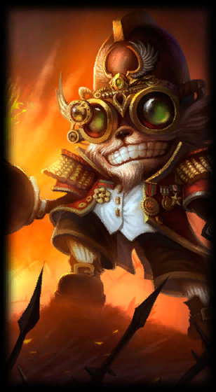 Major Ziggs loading screen art