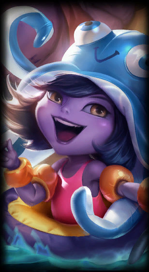 Pool Party Lulu loading screen art