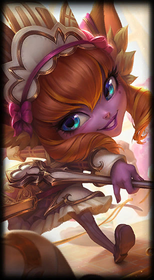 Cafe Cuties Lulu loading screen art