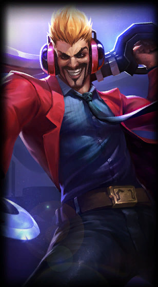 Primetime Draven loading screen art