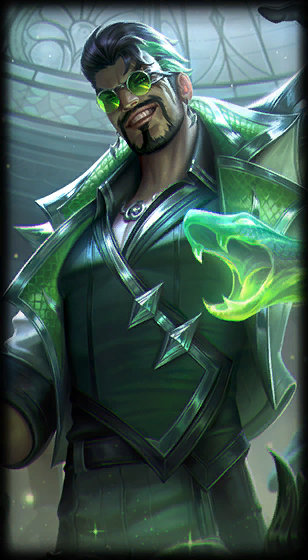 Debonair Draven loading screen art