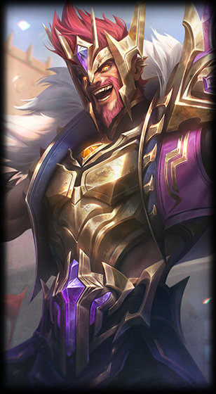 Victorious Draven loading screen art