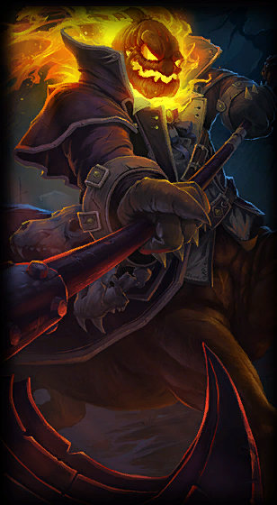 Headless Hecarim loading screen art