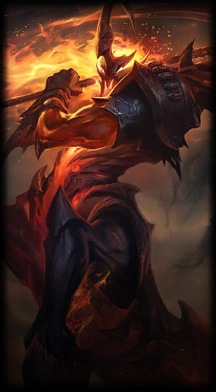 High Noon Hecarim loading screen art