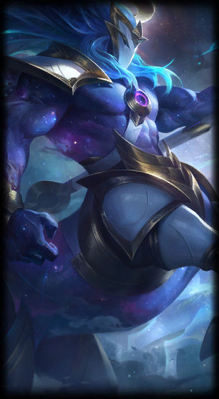 Cosmic Charger Hecarim loading screen art