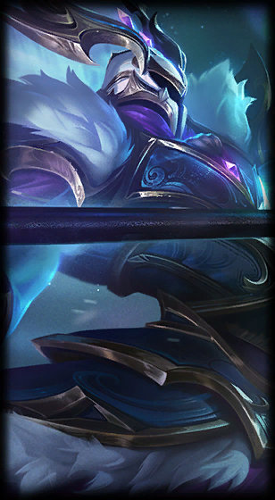 Winterblessed Hecarim loading screen art