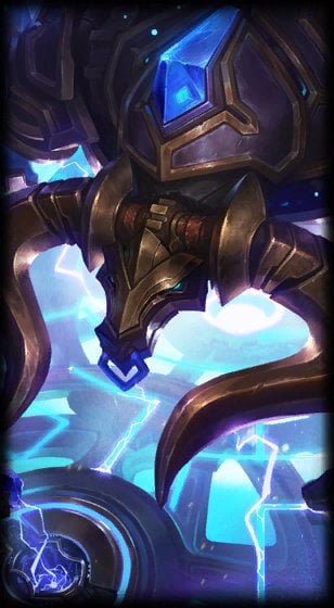 Hextech Alistar loading screen art