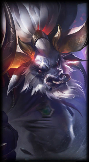 Lunar Beast Alistar loading screen art