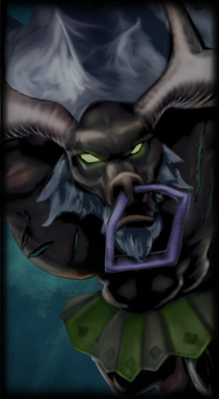 Black Alistar Modern loading screen art