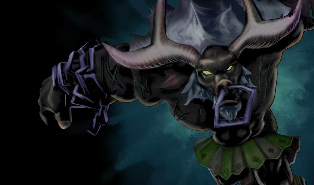 Black Alistar Modern splash art