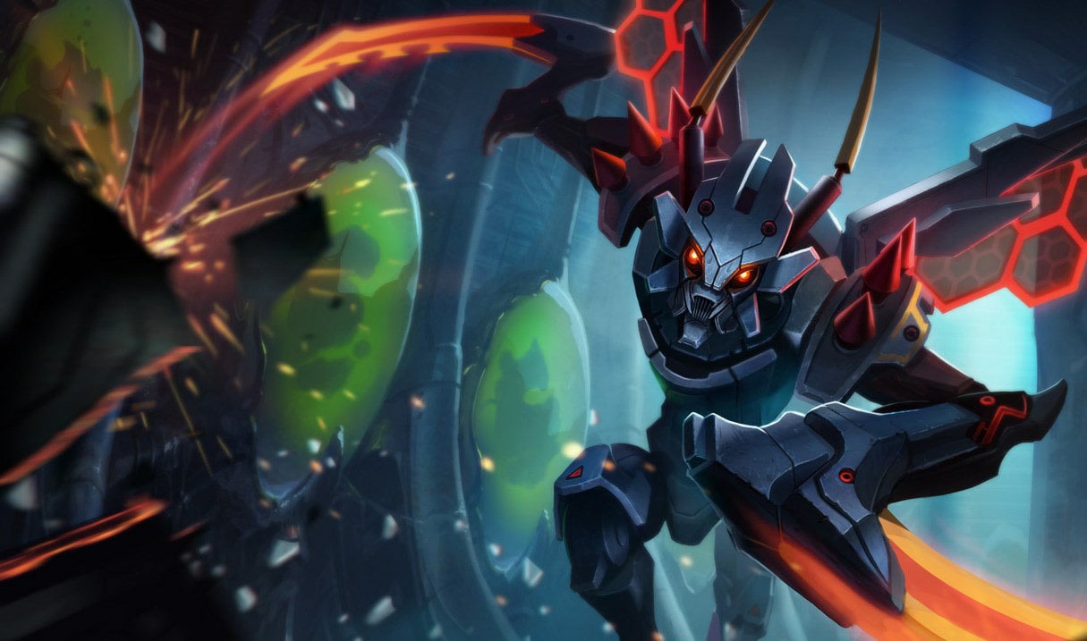 Mecha Kha'Zix splash art